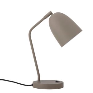 Bloomingville - Lemar Bordlampe, Grå, Jern - L26 Ã H37 Ã B15 cm